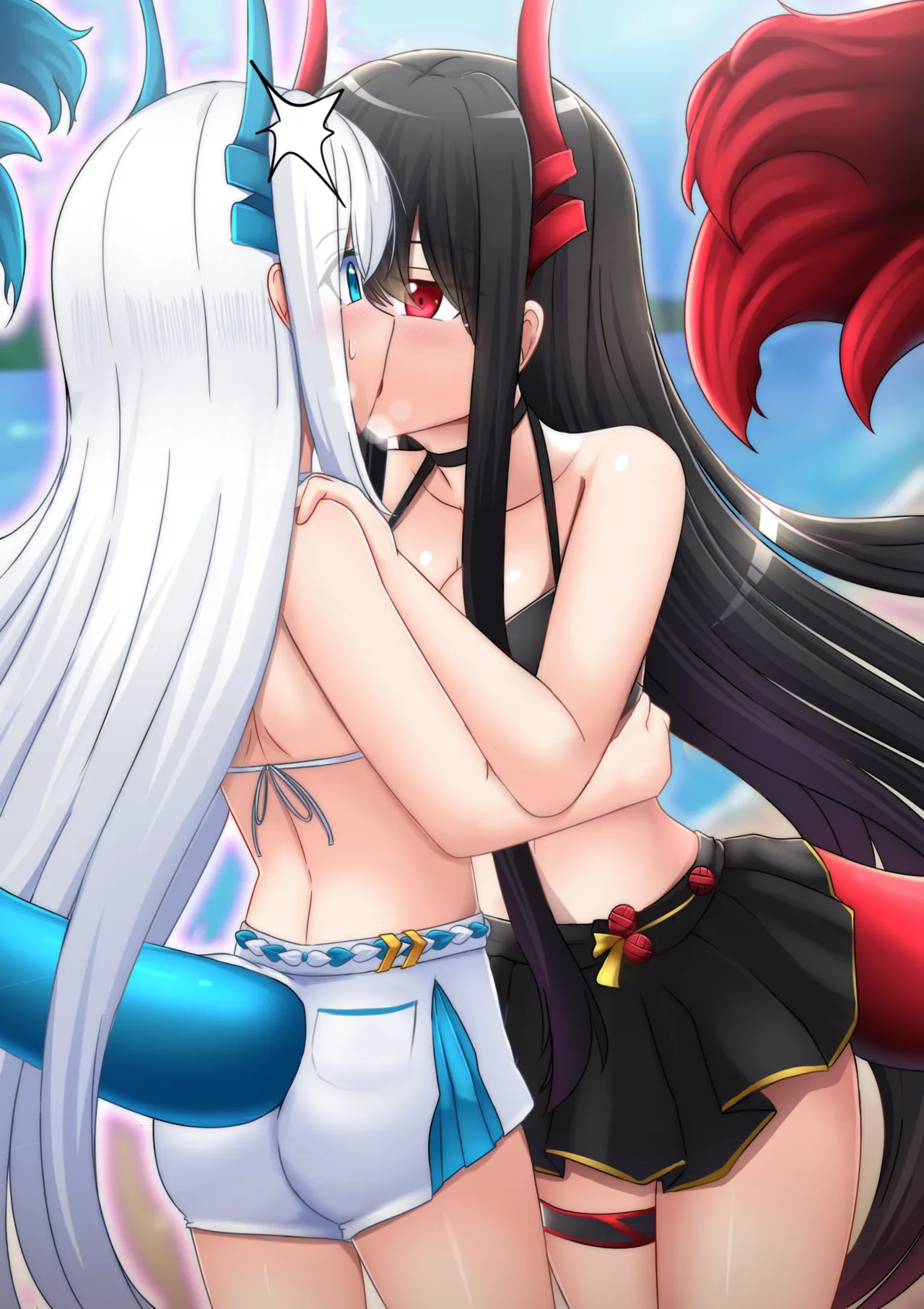 Black dragon and white dragon page 4 full