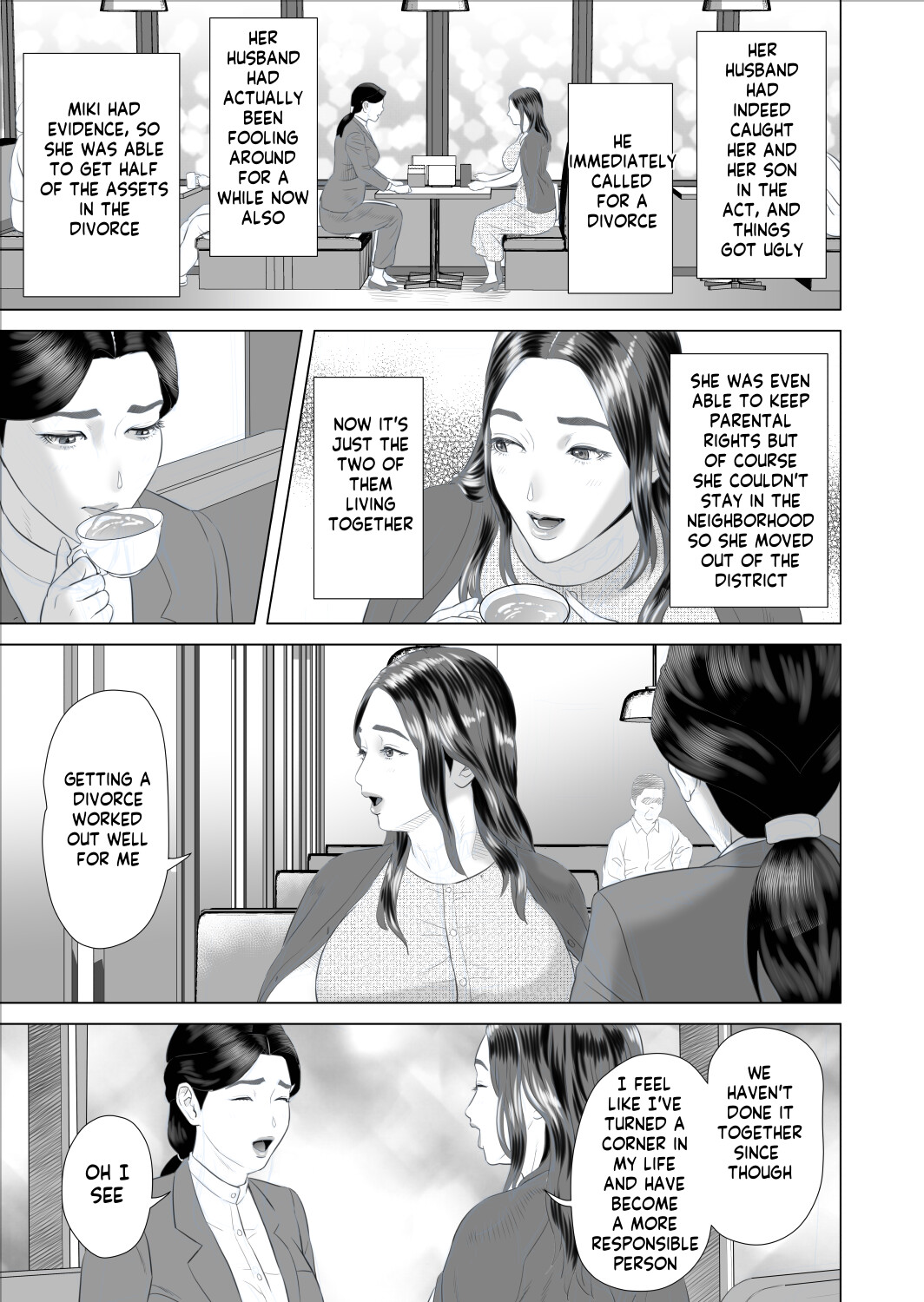 Boku ga Okaa-san to Konna Koto ni Nacchau Hanashi 8 Numa Hen | How I Came To Be This Way With My Mother 9 - Outdoors Volume page 9 full