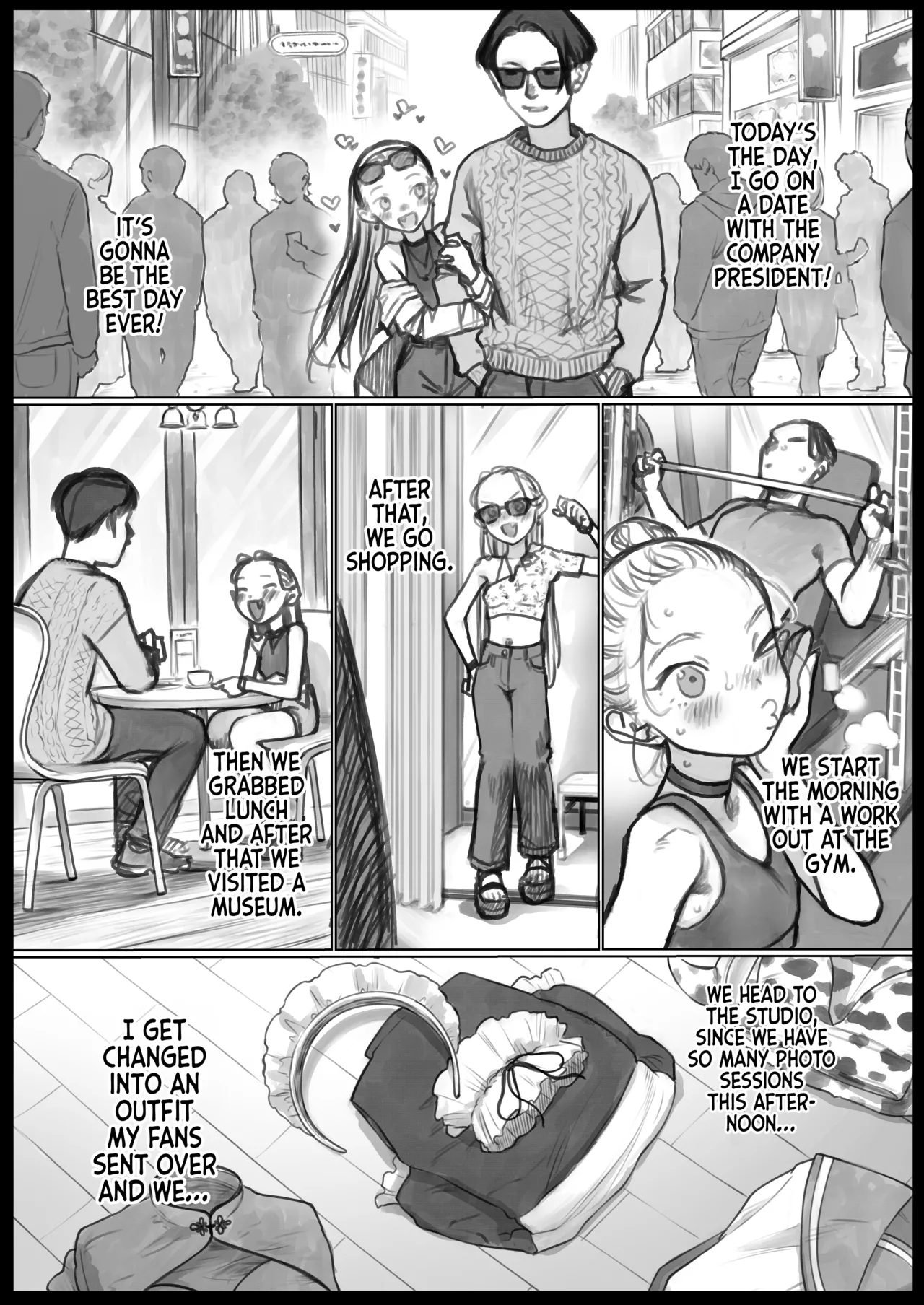 Osu no Kaori Tadayou Oshi no Ko | The lingering scent of a man is on my oshi page 5 full