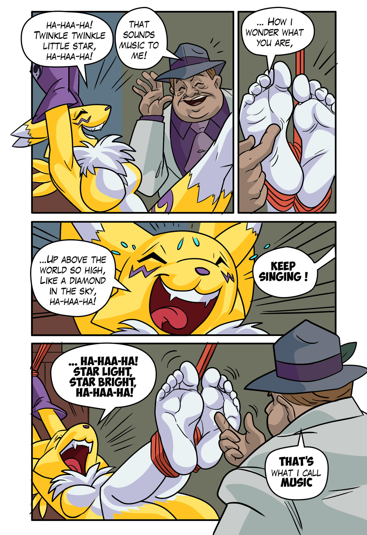 Renamon Tickled By Turtelli page 6 full