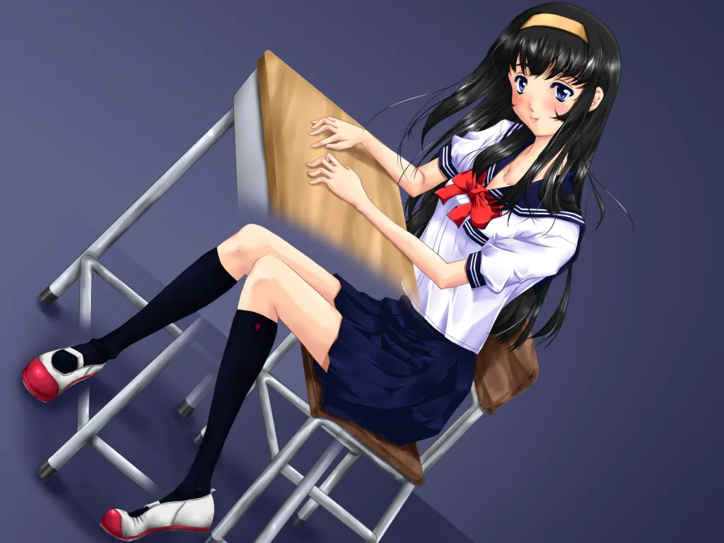 Akogare Kurokami Joshi no Uwabaki no Nioi wa Izonsei page 4 full