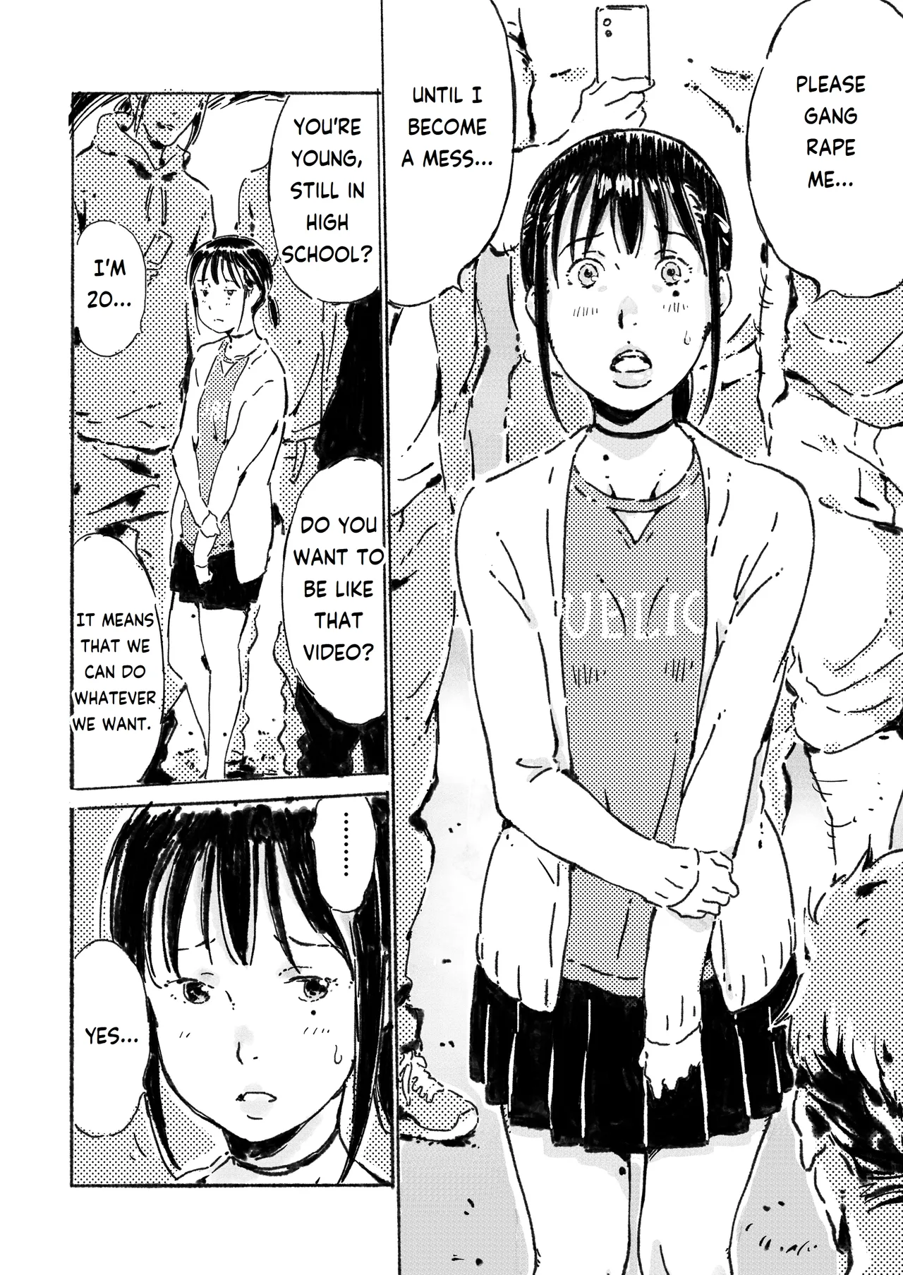 Rinkan Ganbou no Shoujo | A Girl Who Wants to be Gang Raped page 5 full