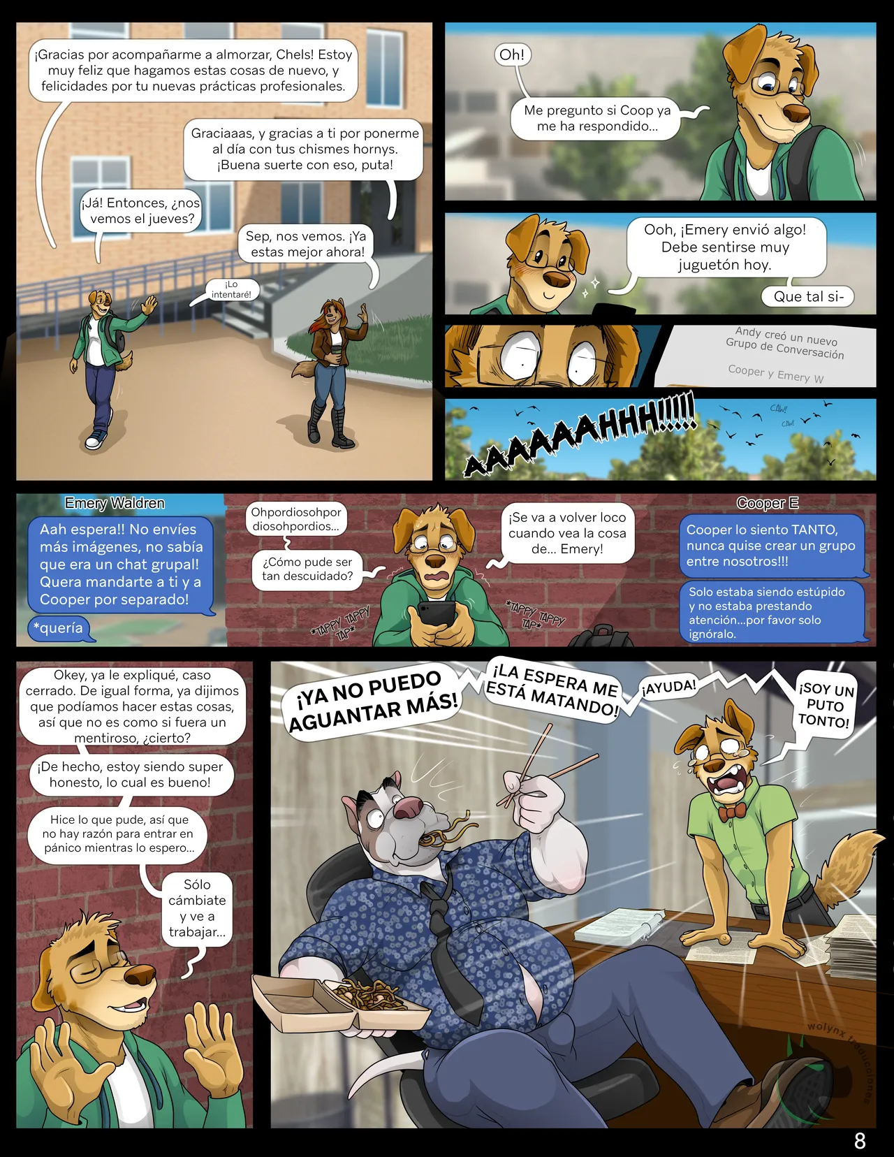The Internship Vol. 4 page 9 full