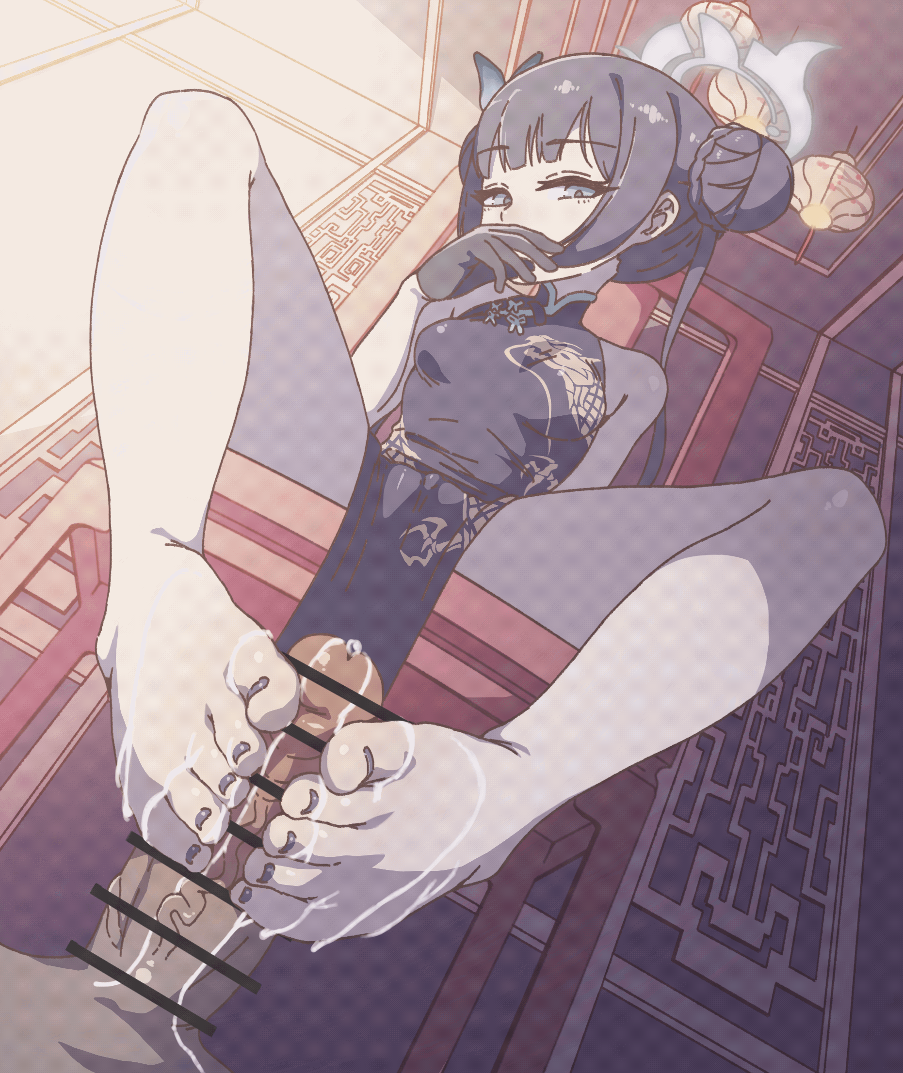 Ryuuge Kisaki Footjob page 1 full