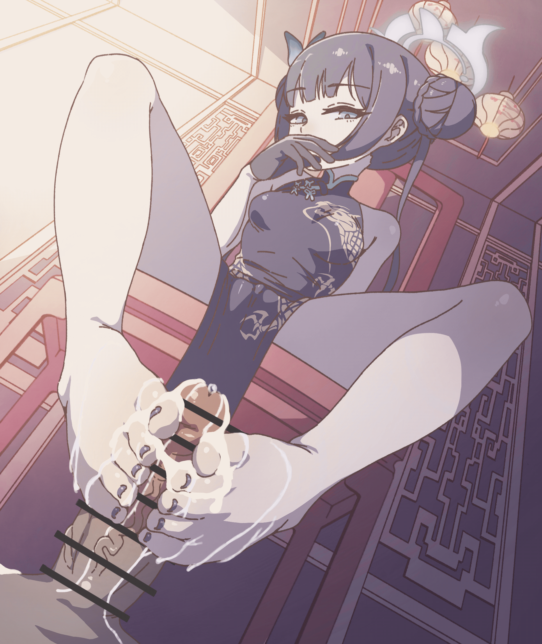 Ryuuge Kisaki Footjob page 3 full