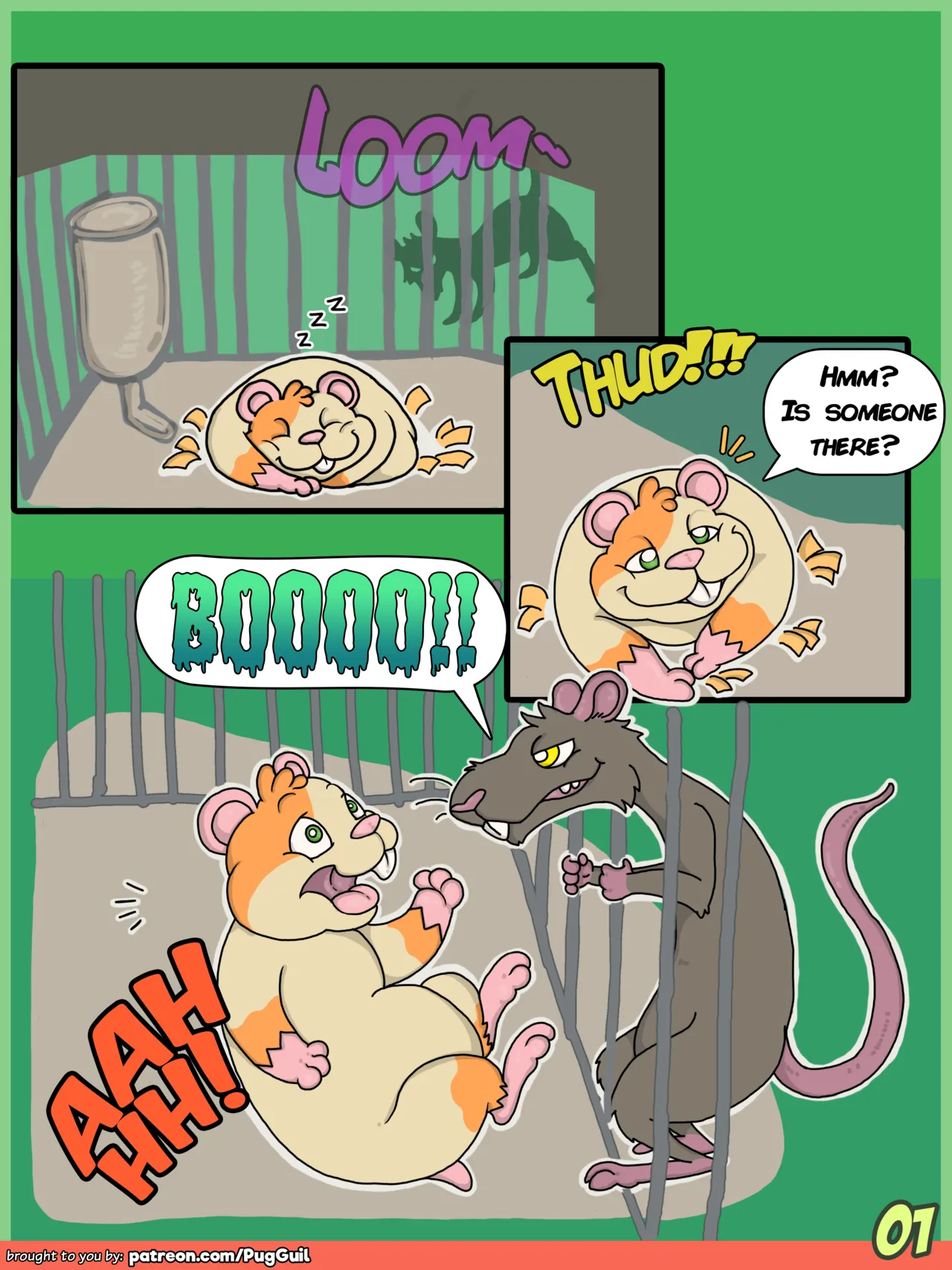 Caged!! page 2 full