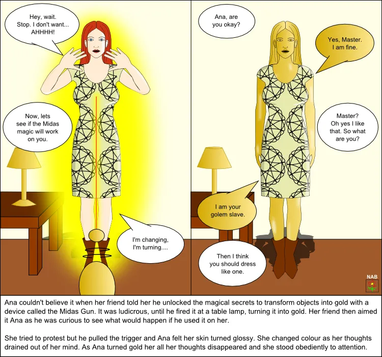 Golden Girl page 1 full