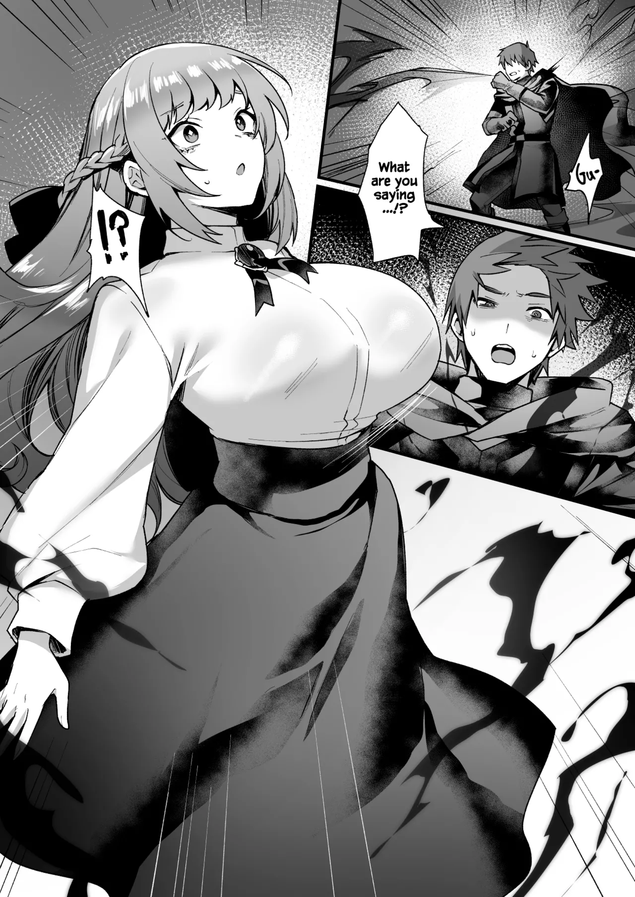 Goei Kishi no Irekawari Nyotaika Mission! | The Escort Knight's Bodyswapping Genderbending Mission! page 5 full