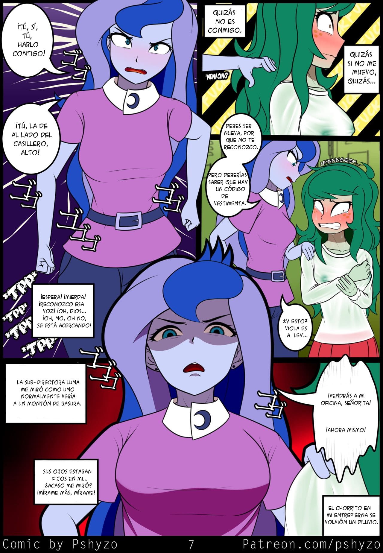 EXCIBICIONISMO PUBLICO DE WALLFLOWER My Little Pony: Friendship Is Magic page 7 full