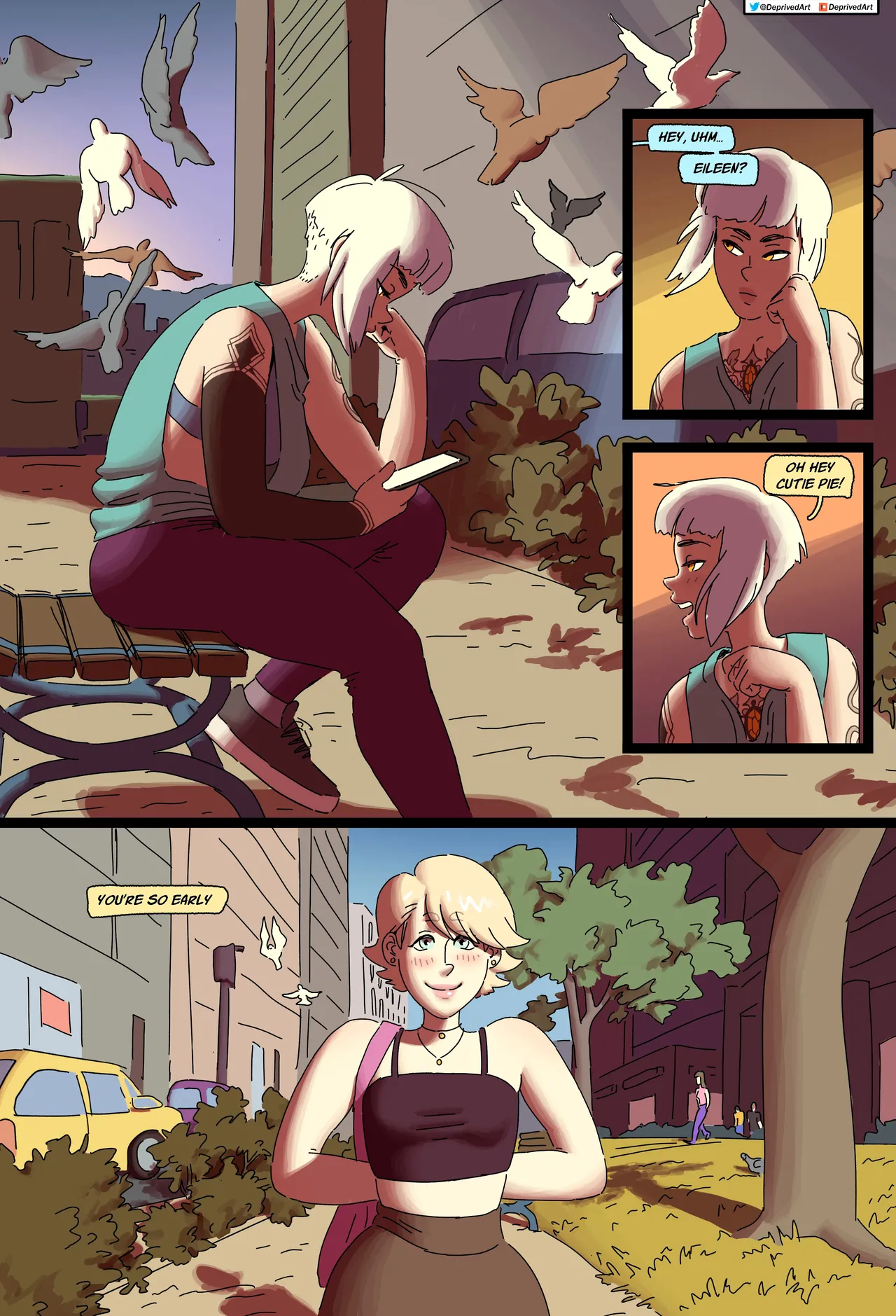 Deprived Art - First Time Meeting page 1 full