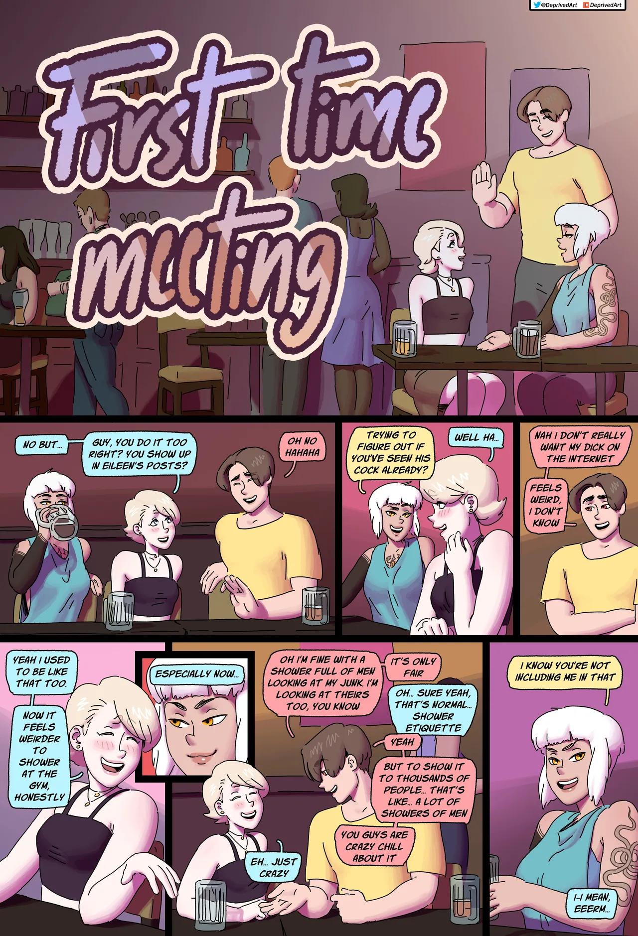 Deprived Art - First Time Meeting page 2 full
