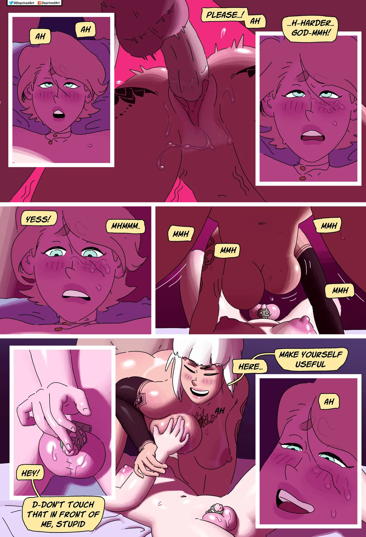 Deprived Art - First Time Meeting page 9 full