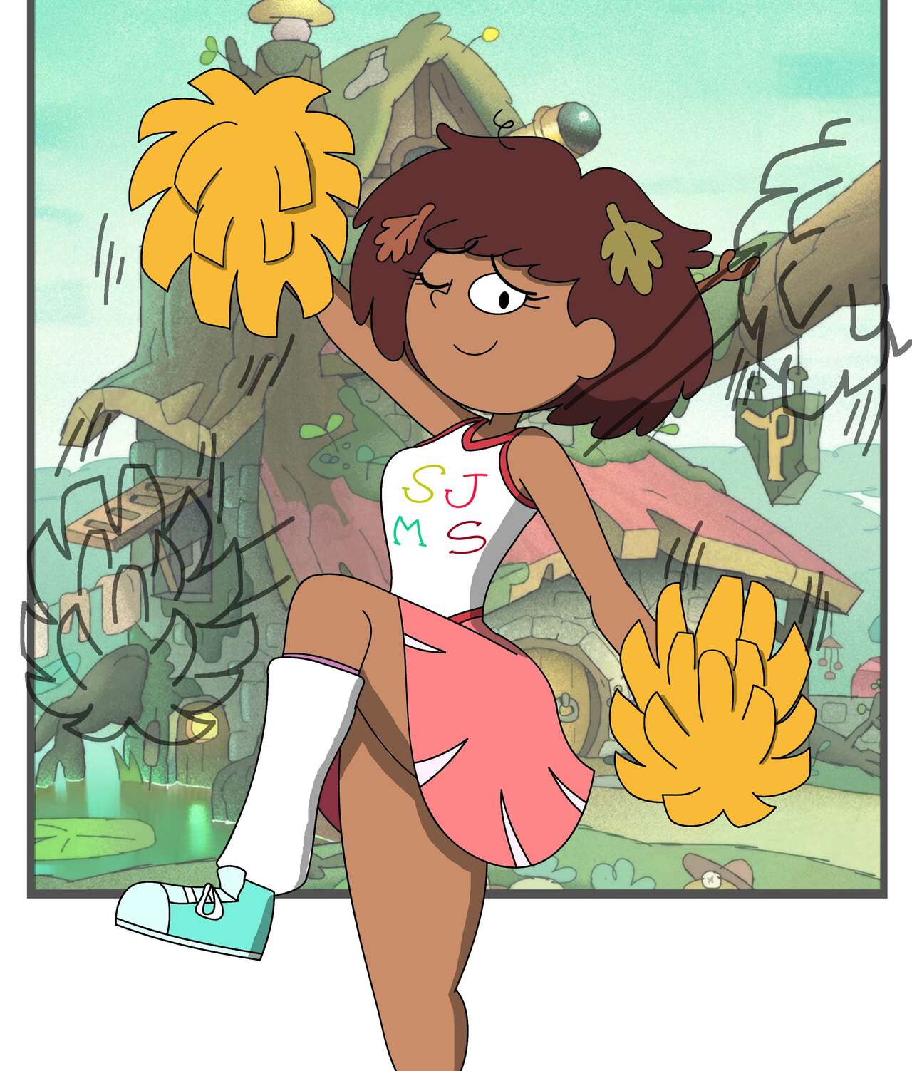 Amphibia three cheerleaders xxx page 4 full