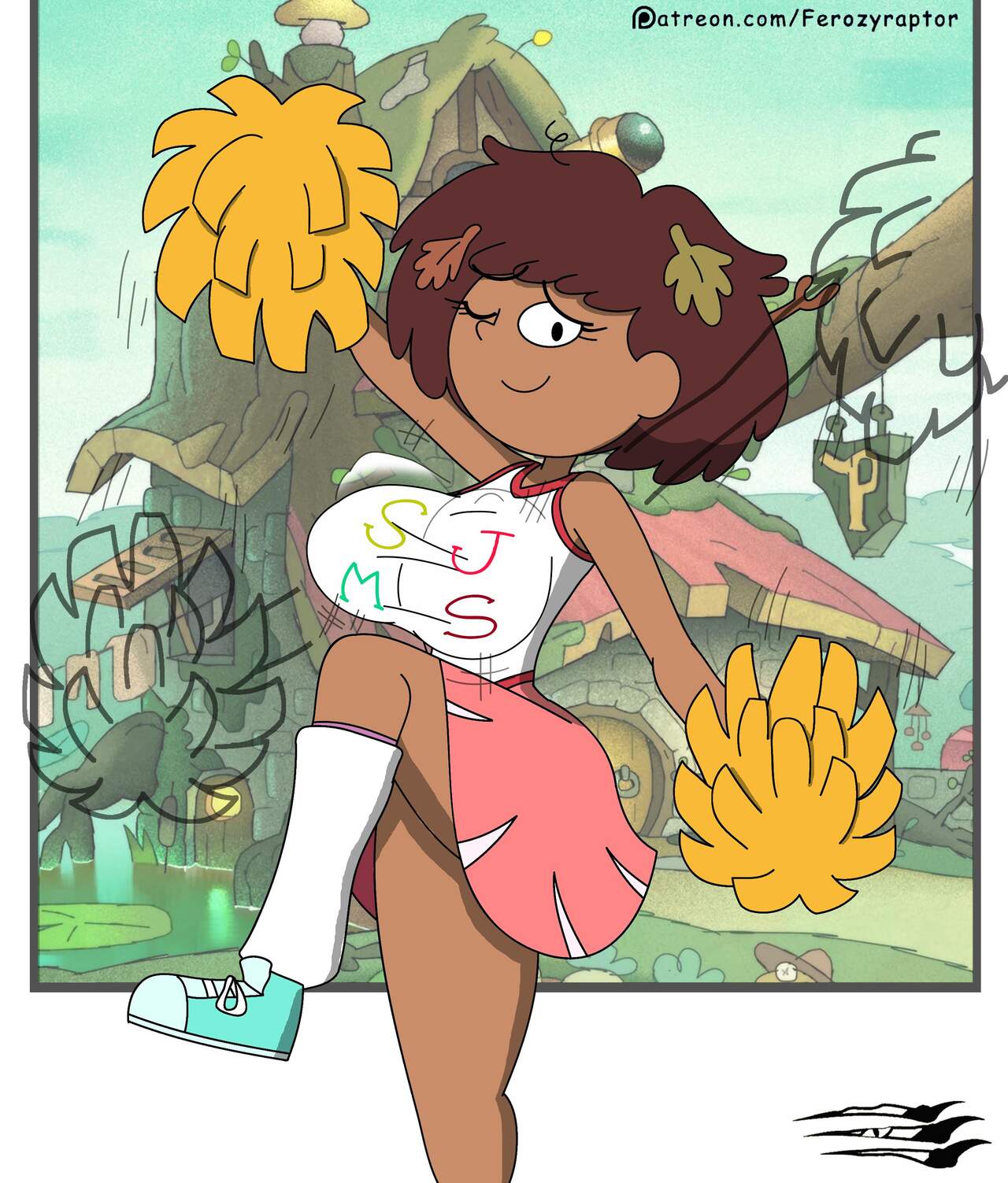 Amphibia three cheerleaders xxx page 5 full