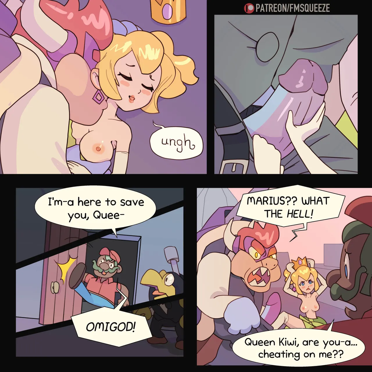 Kiwi's Big Date- A Gangbang Fit for a Queen page 4 full