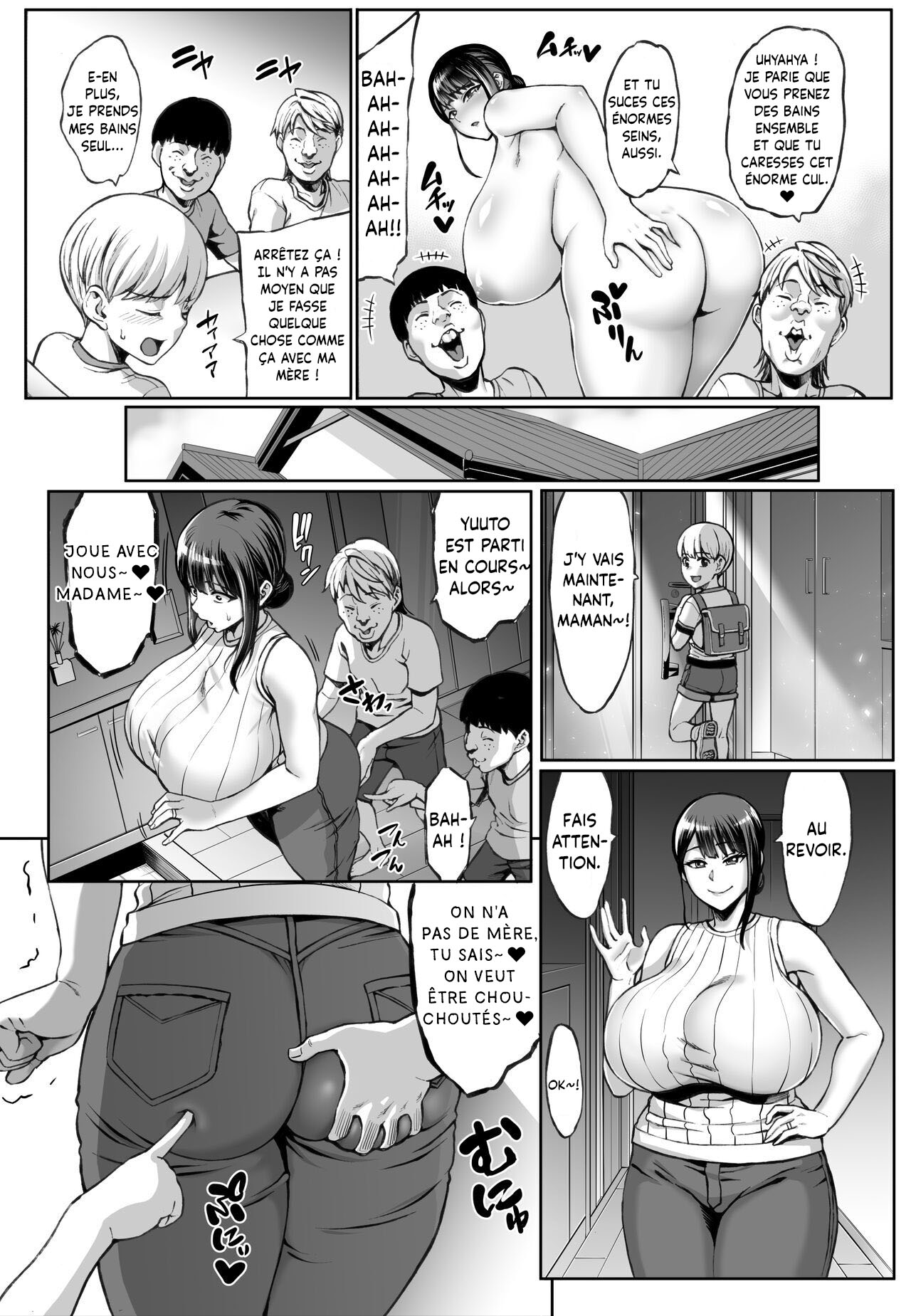 Omae No Kaa-chan Iku Toki No Kao Sugee Busu Dazo | La Tête de ta Mère quand elle Jouit est Putain de Dégueu, MDR page 4 full