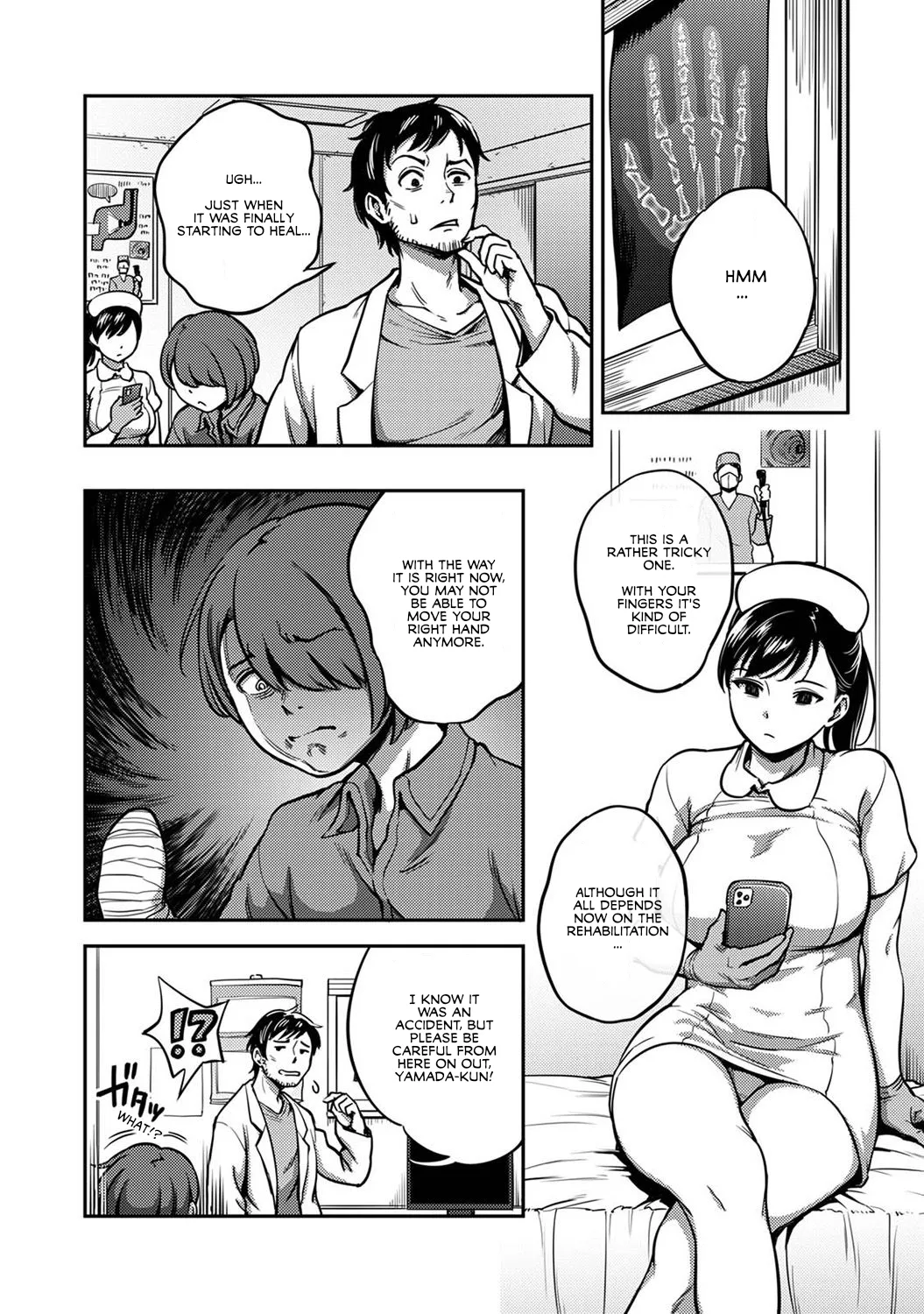 Sakusei Byoutou ~Seikaku Saiaku no Nurse shika Inai Byouin de Shasei Kanri Seikatsu~ Ch. 8 Kouhen | Life in a Hospital With Only the Worst Nurses! Ch. 8 page 2 full