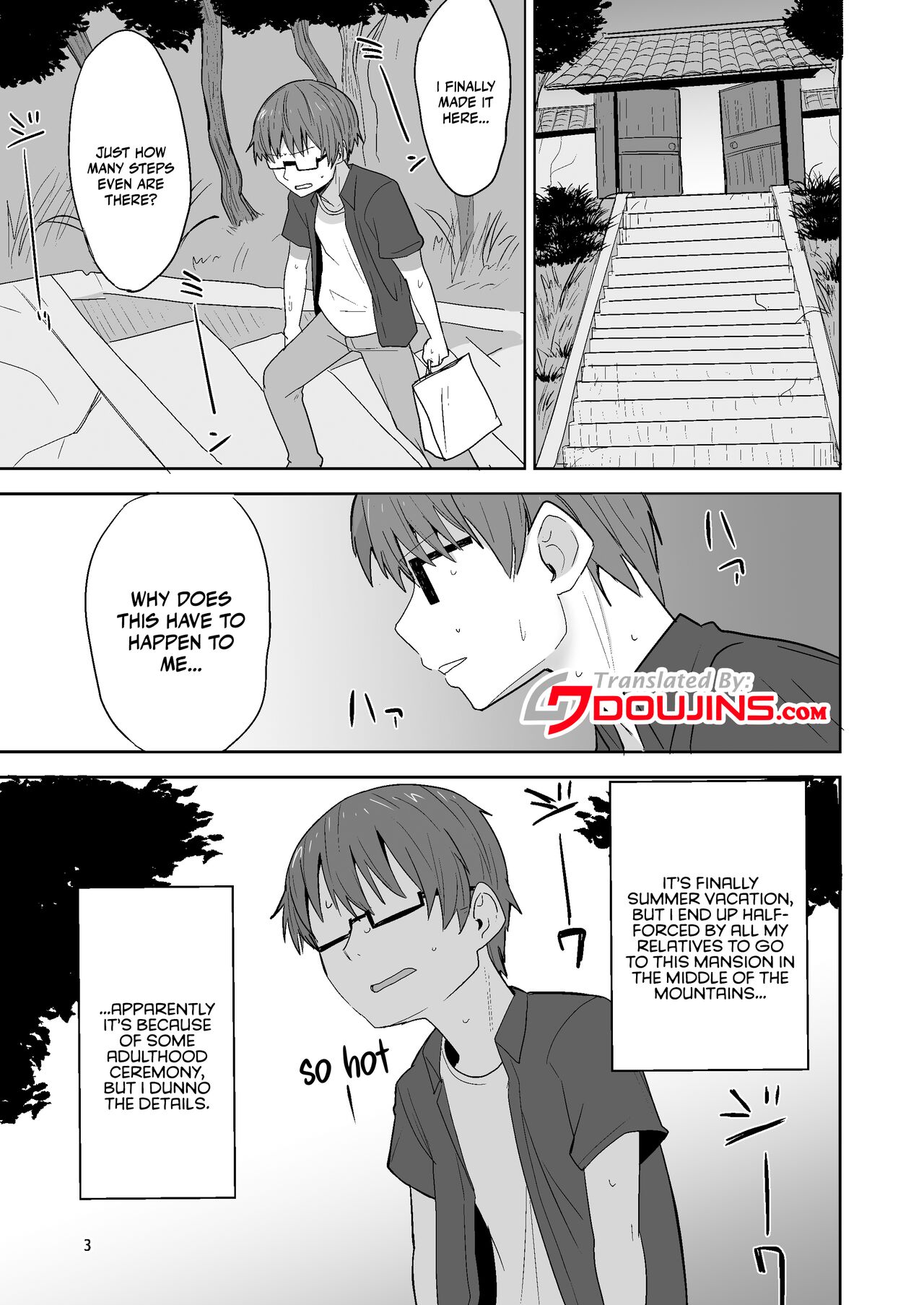 Tsurupeta Babaa ni Fudeoroshix Shite Morau Hon | Having a Flat Hag Pop My Cherry page 3 full