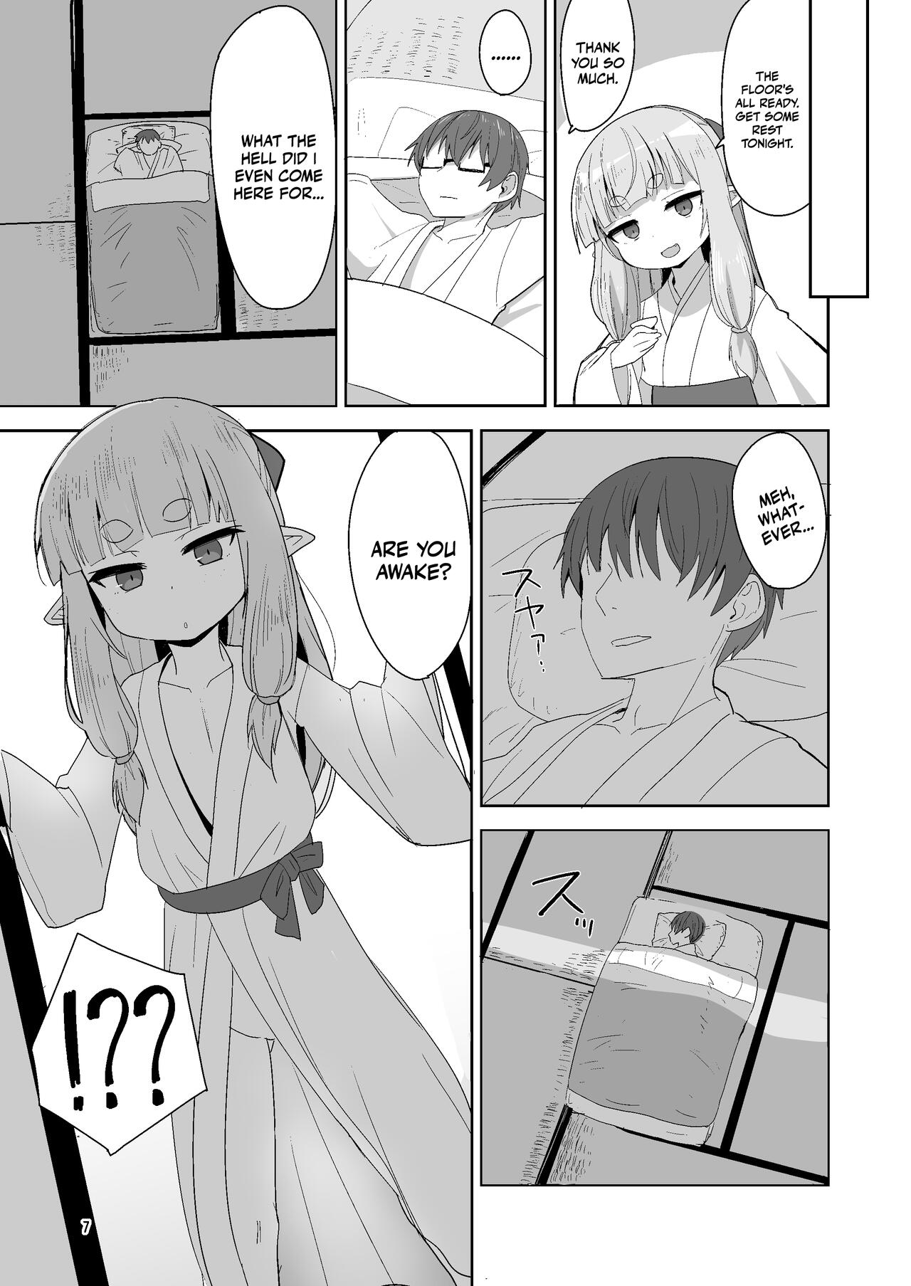 Tsurupeta Babaa ni Fudeoroshix Shite Morau Hon | Having a Flat Hag Pop My Cherry page 7 full