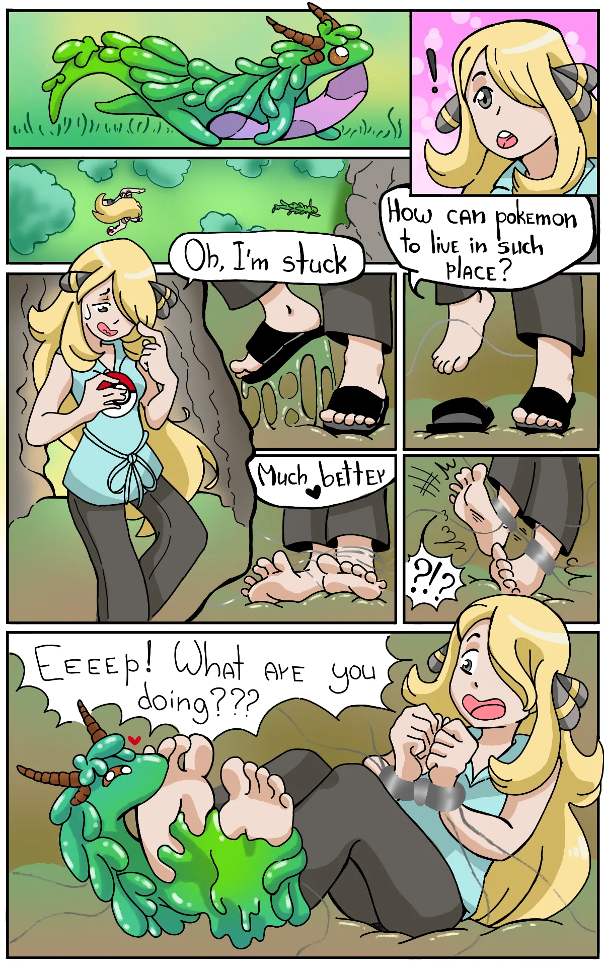 MichaellaBrown - Slime Tickle Pokemon page 1 full