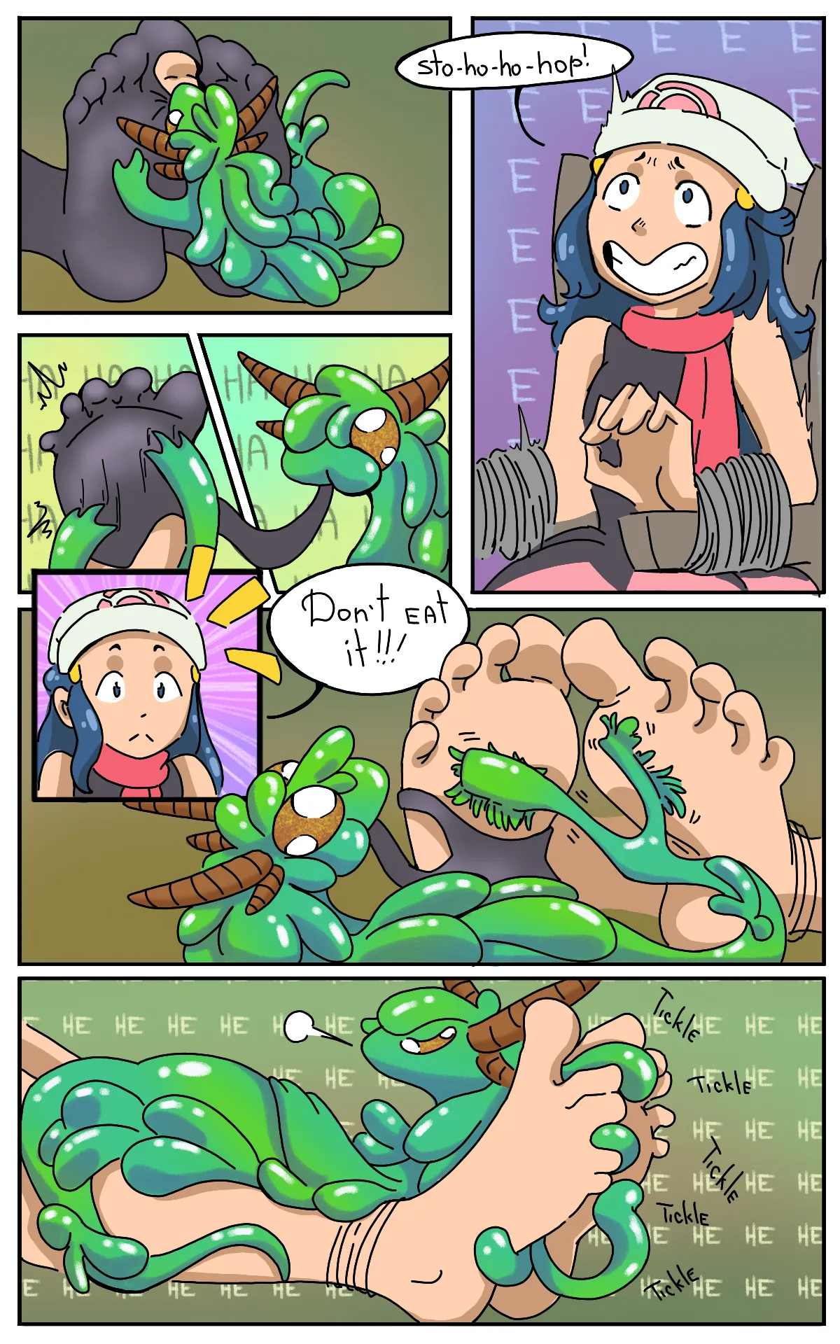 MichaellaBrown - Slime Tickle Pokemon page 7 full