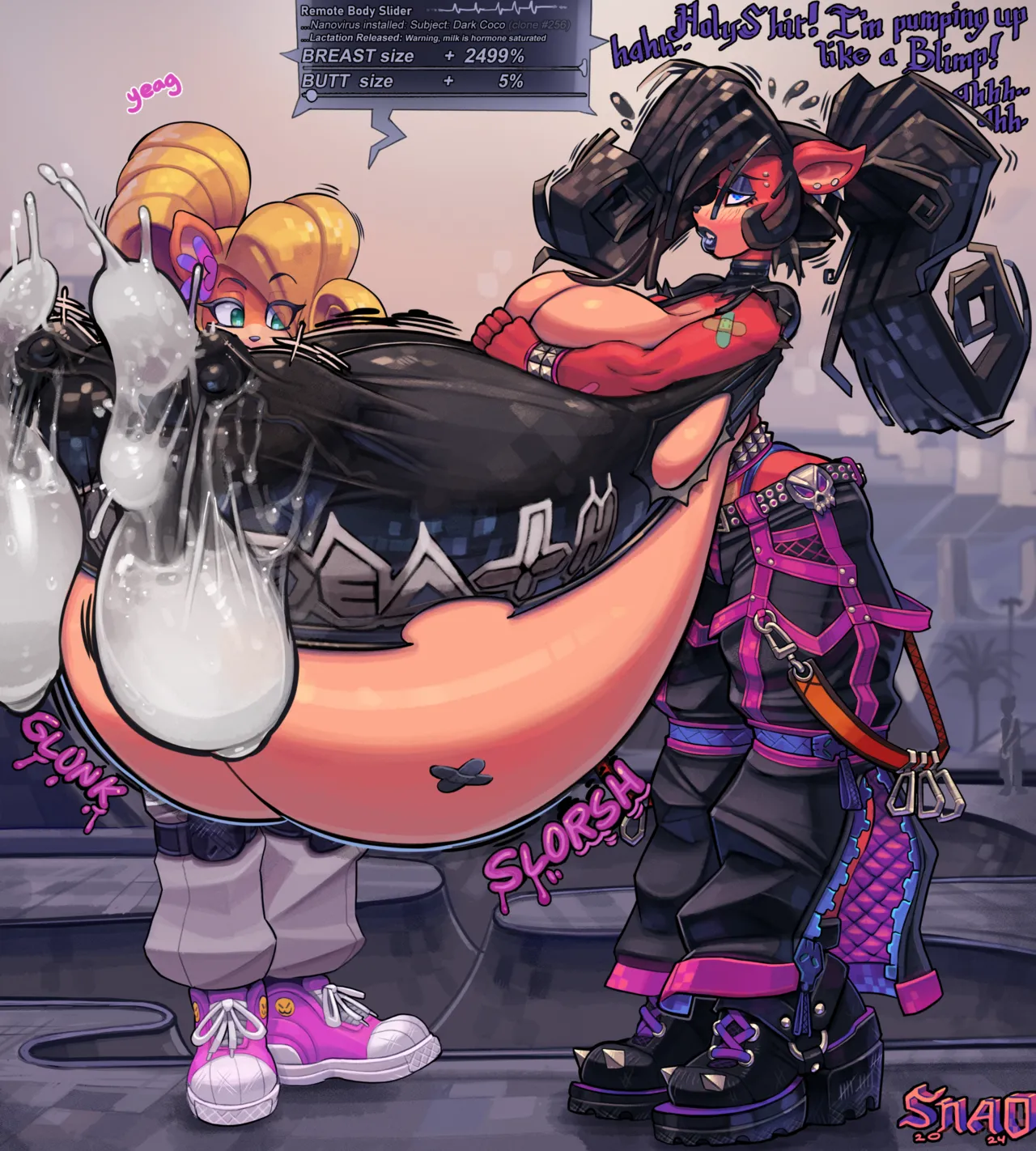 Body Slider Growth Set: Coco Bandicoot X Evil Coco page 7 full