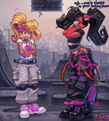 Body Slider Growth Set: Coco Bandicoot X Evil Coco cover