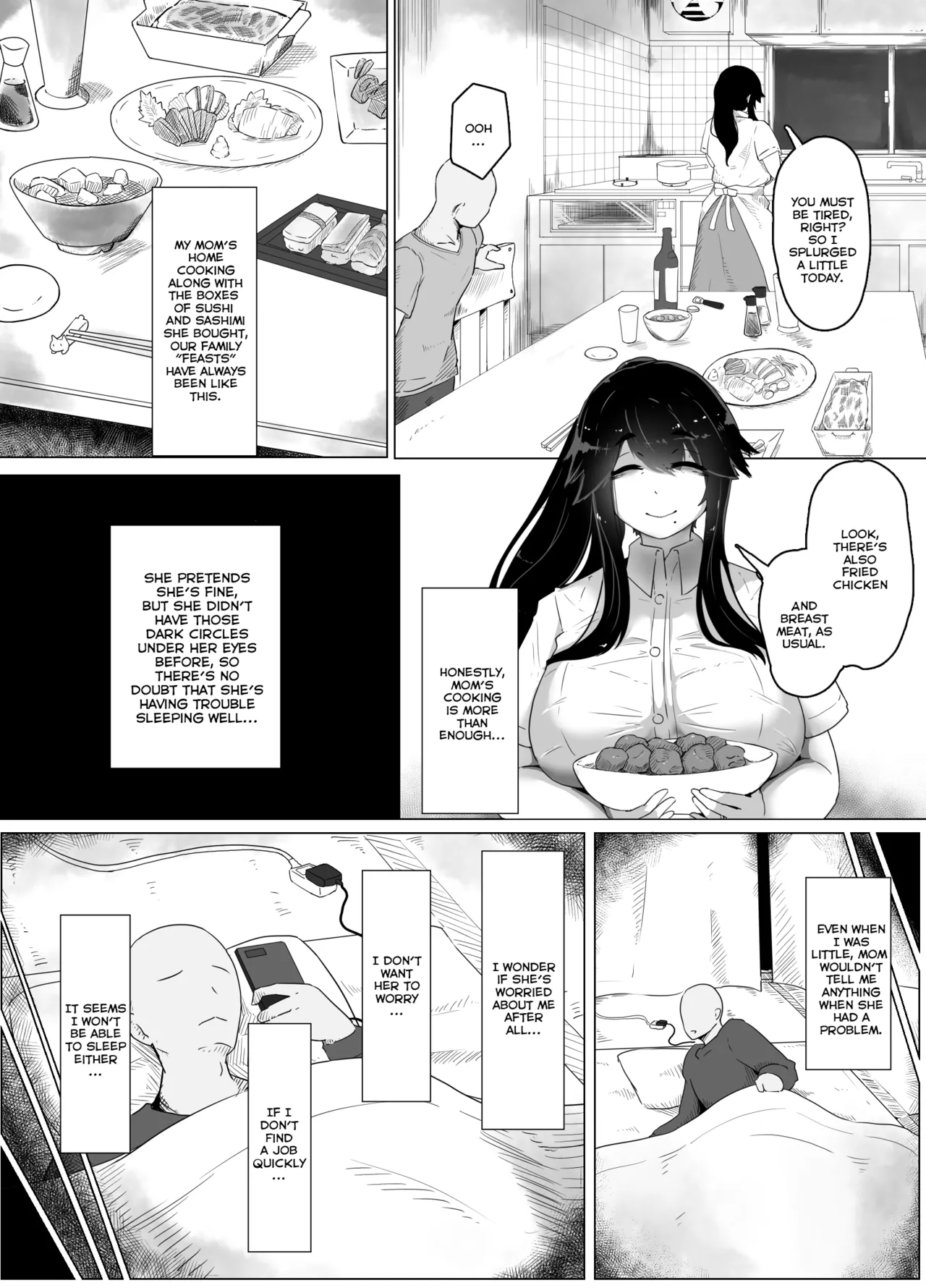 Oyasumi, Okaa-san I | Good Night, Mom I page 7 full