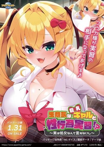 Namaiki na Kyonyuu Gyaru to Seikoui Jisshuu!? ~Jitsu wa Shojo Nante Ienai shi~ cover