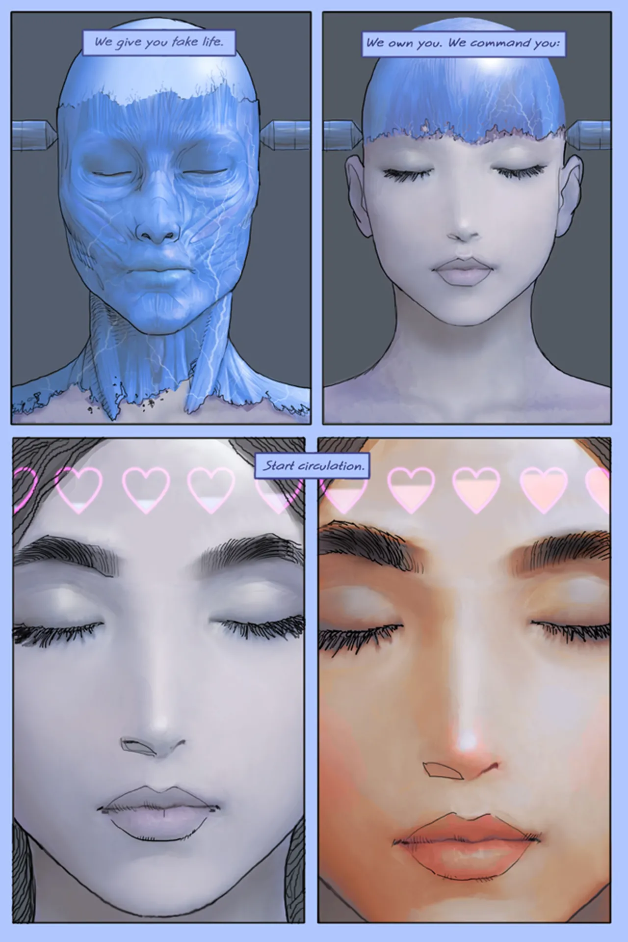 Android Blues by Steven Stahlberg page 6 full