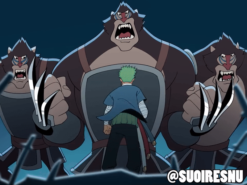 Zoro and Perona killing some time... page 4 full