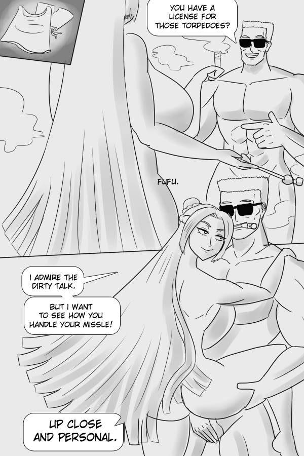 Duke Nukem x Taimanin: Let's Bang Grandma page 4 full