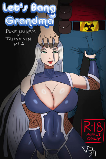 Duke Nukem x Taimanin: Let's Bang Grandma cover