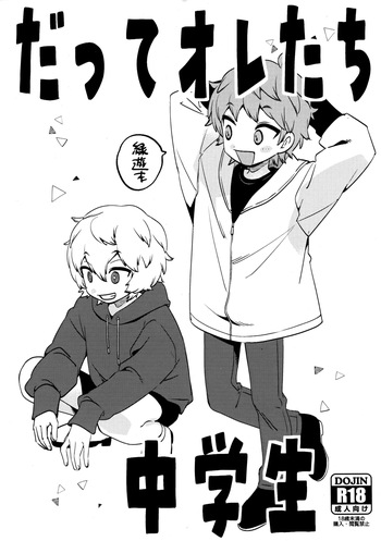 Datte Oretachi Chuugakusei cover