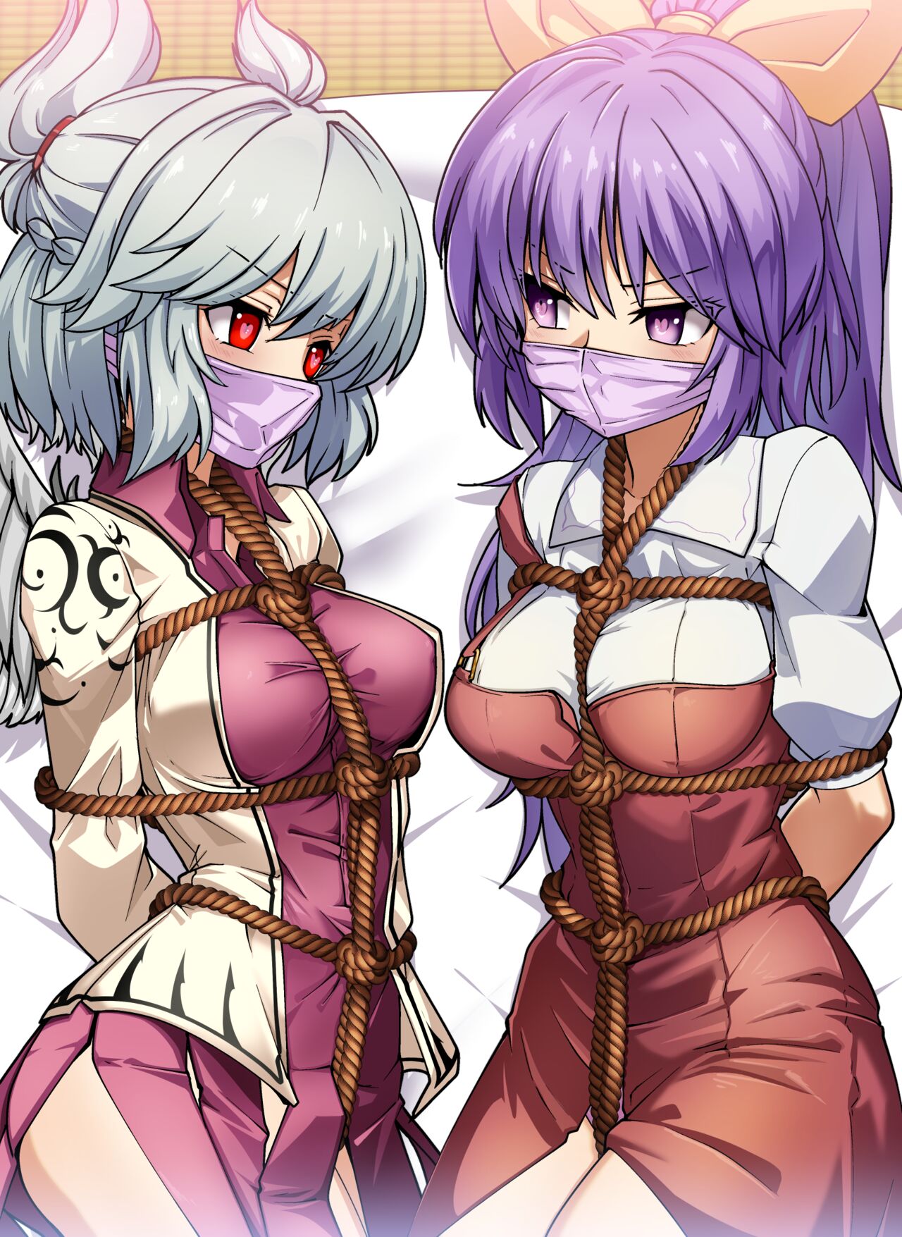 Sagume to Yorihime / Gengetsu to Mugetsu page 1 full