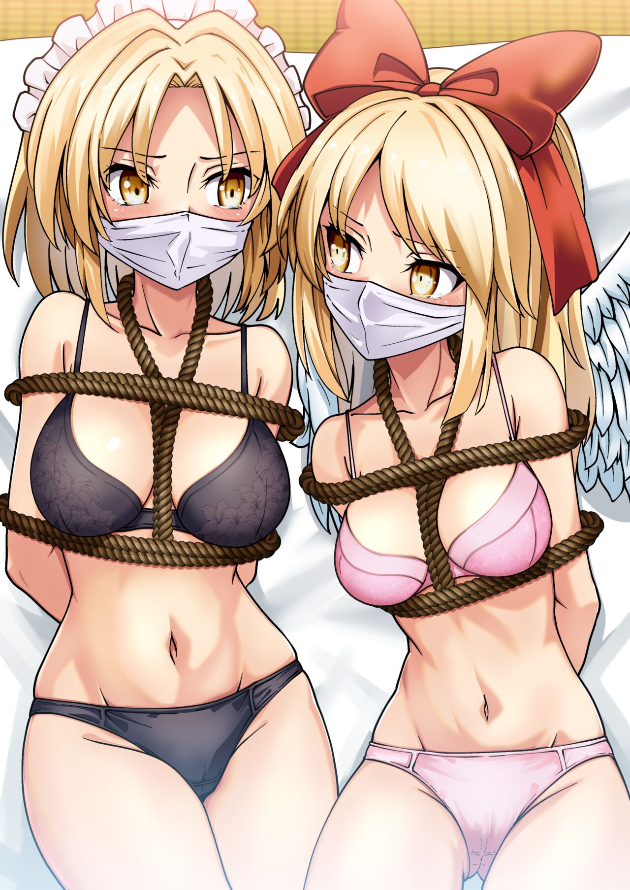 Sagume to Yorihime / Gengetsu to Mugetsu page 4 full