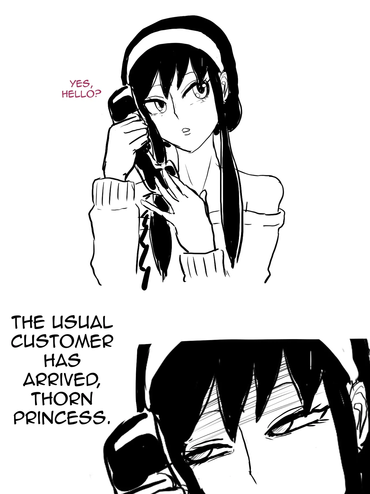 Yoru-san no ben'i haisetsu chōkyō hentai sukatoropurei | Yor's defecation and excretion training: Perverted scat play page 2 full