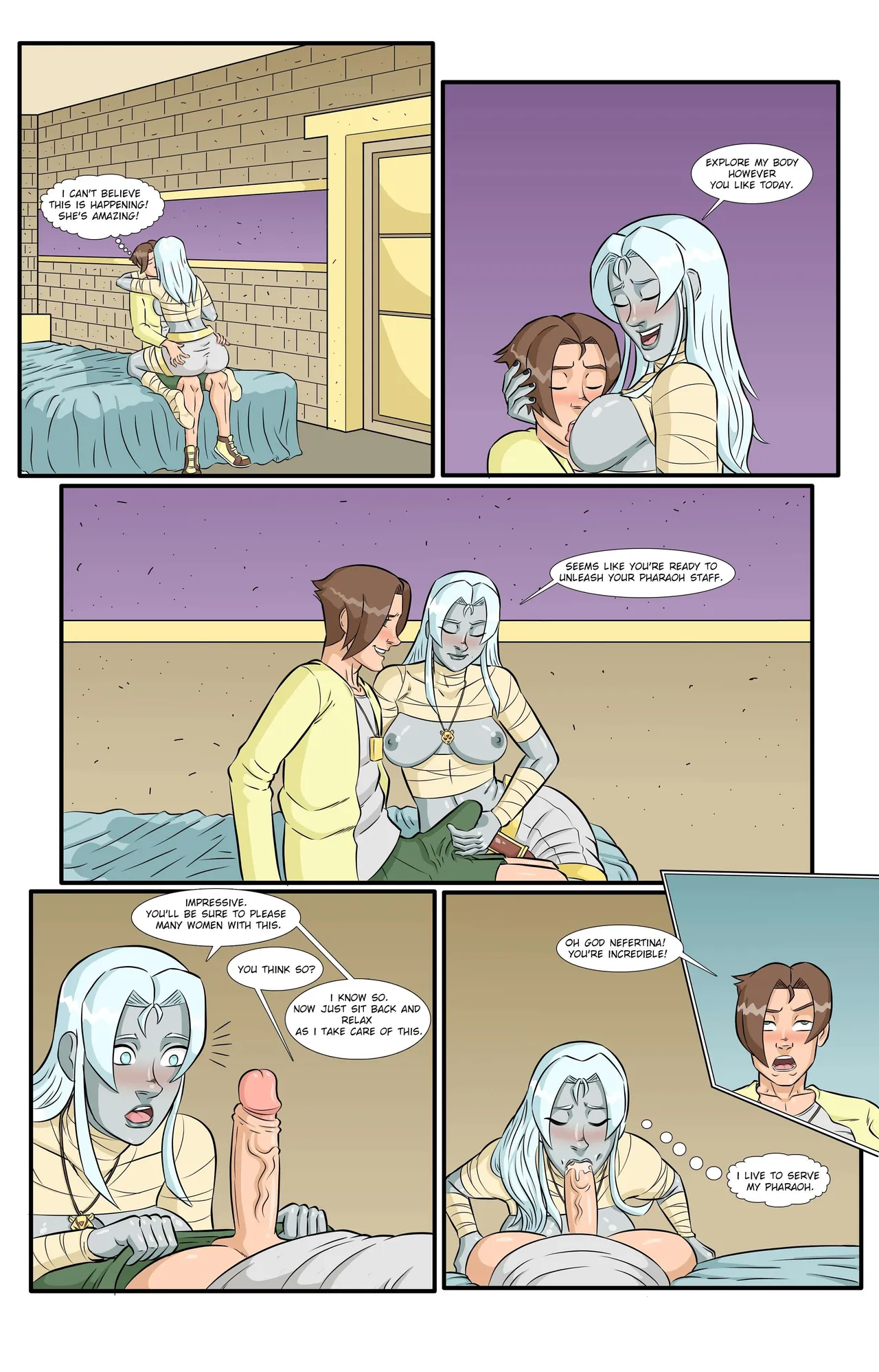 Mummies Alive!: Happy Birthday page 4 full
