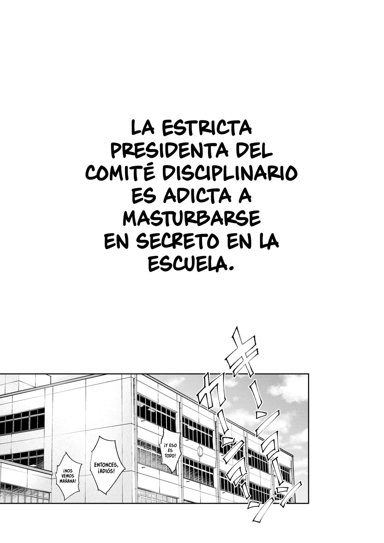 Kiritsu ni Kibishii Fuuki Iinchou wa Kounai de Himitsu no Dosukebe Onanie ga Yamerarenai! | La Estricta Presidenta del Comité Disciplinario no Puede Dejar de Masturbarse en la Escuela! page 2 full