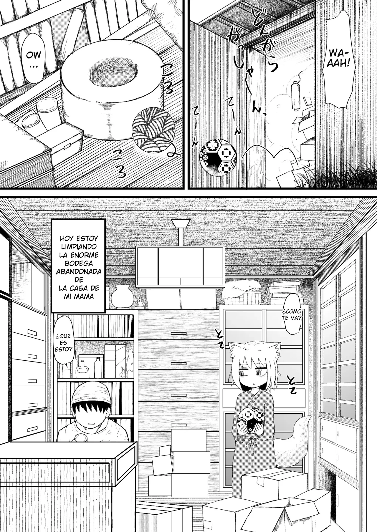 Loli Baba Okaa-san wa Oshi ni Yowai 3 page 2 full