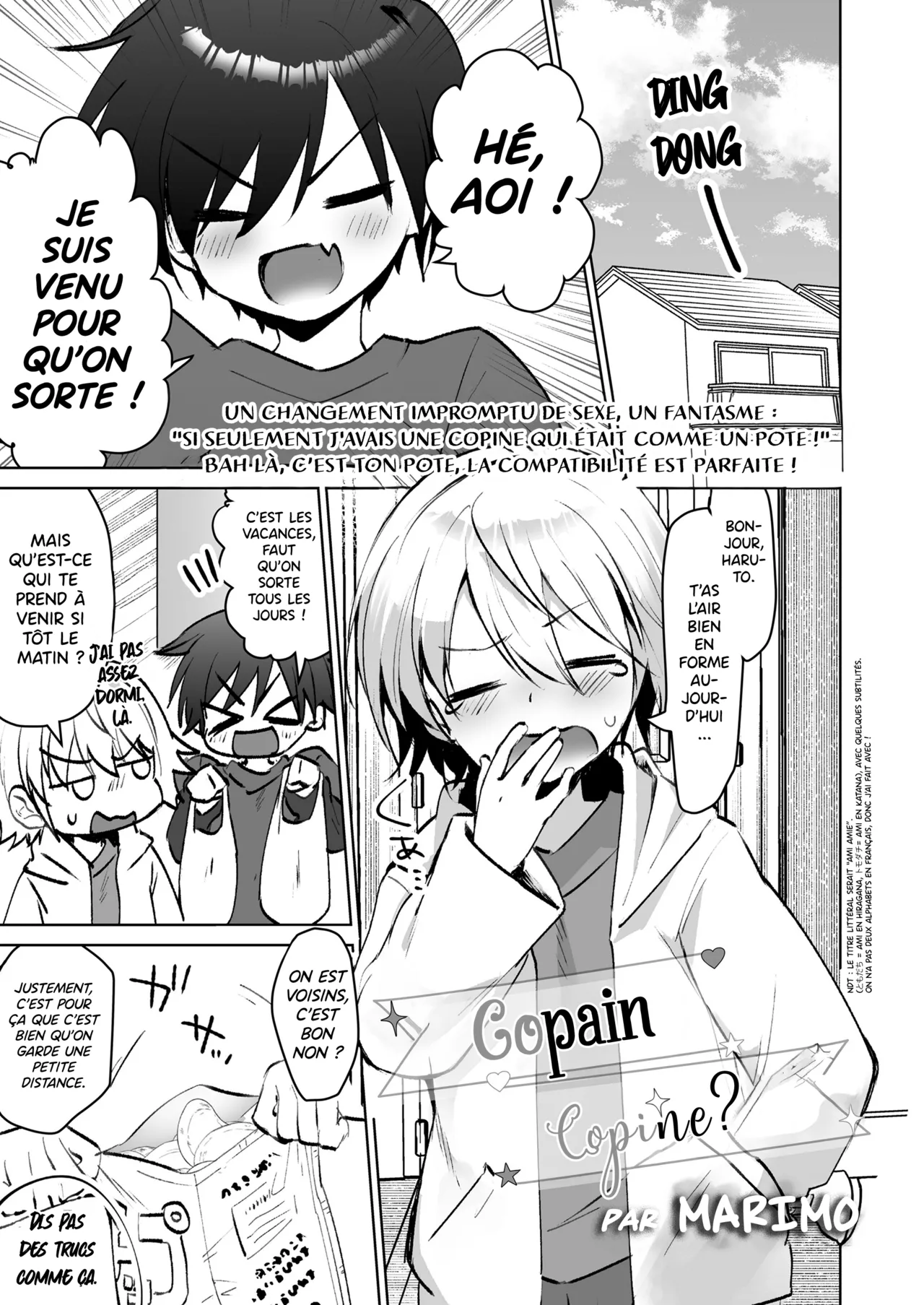 Tomodachi Tomodachi? | Copain Copine ? page 1 full