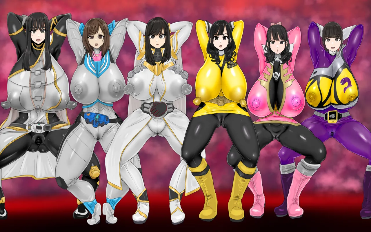 スーパー●隊、仮面ラ●ダー 悪の大首領に完敗 page 9 full