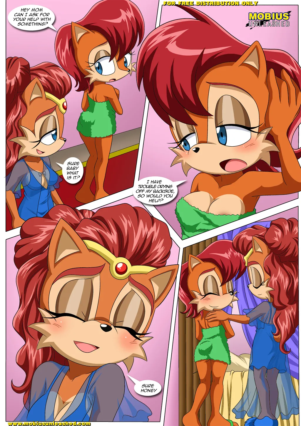 A Helping Hand / Who Is Your Daddy? page 4 full
