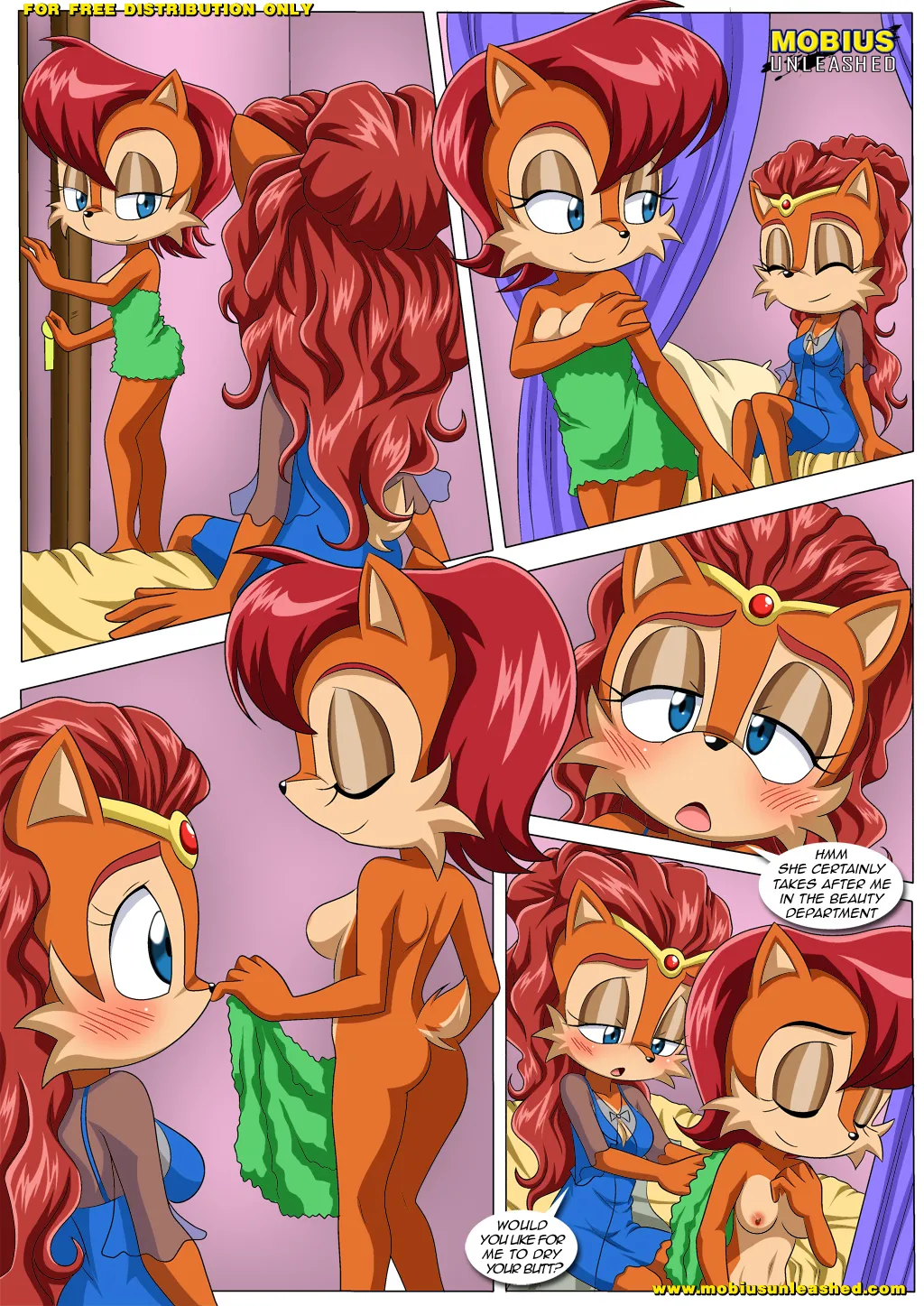 A Helping Hand / Who Is Your Daddy? page 5 full