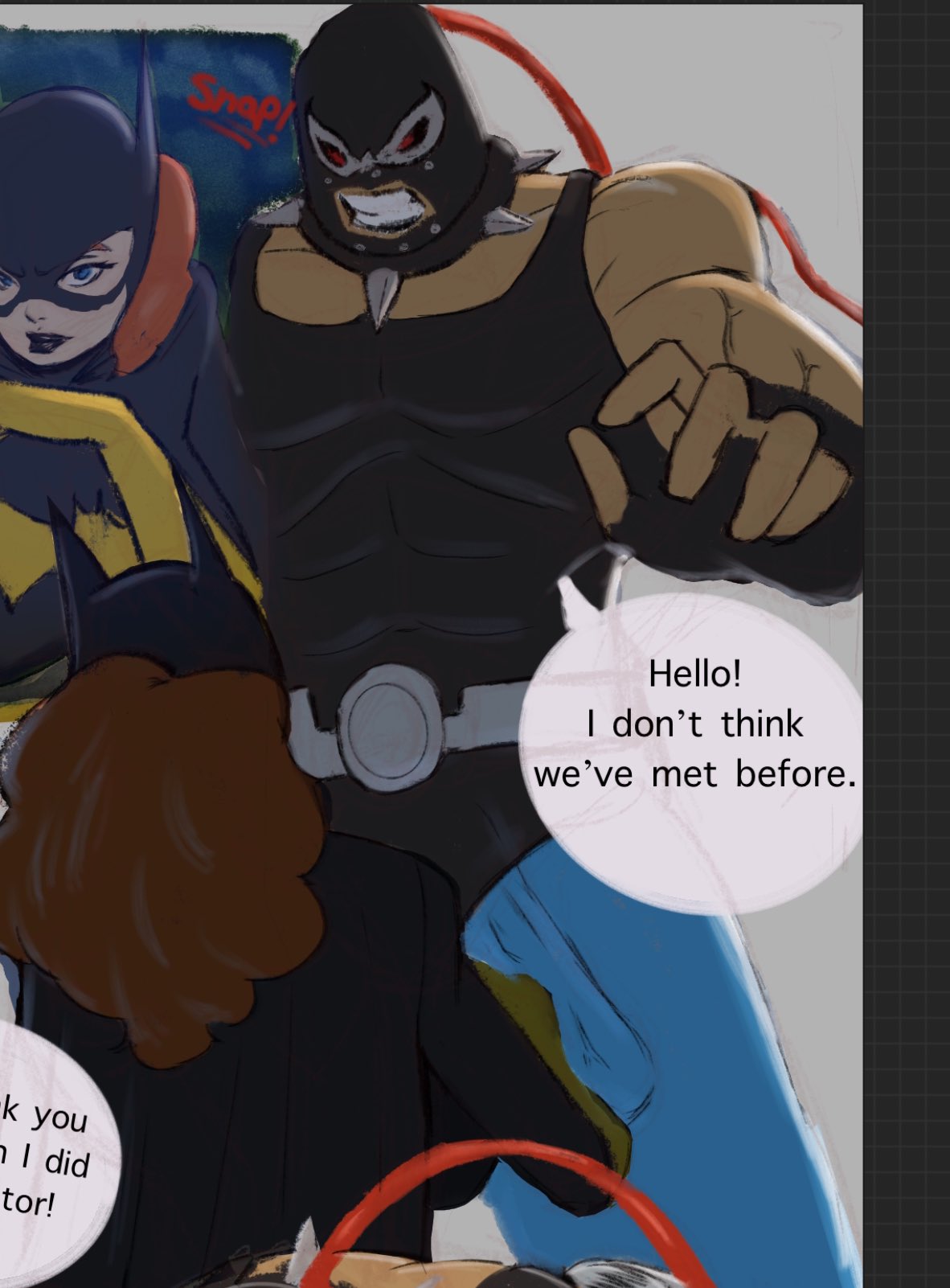 Bane Breaks Batgirl! page 2 full