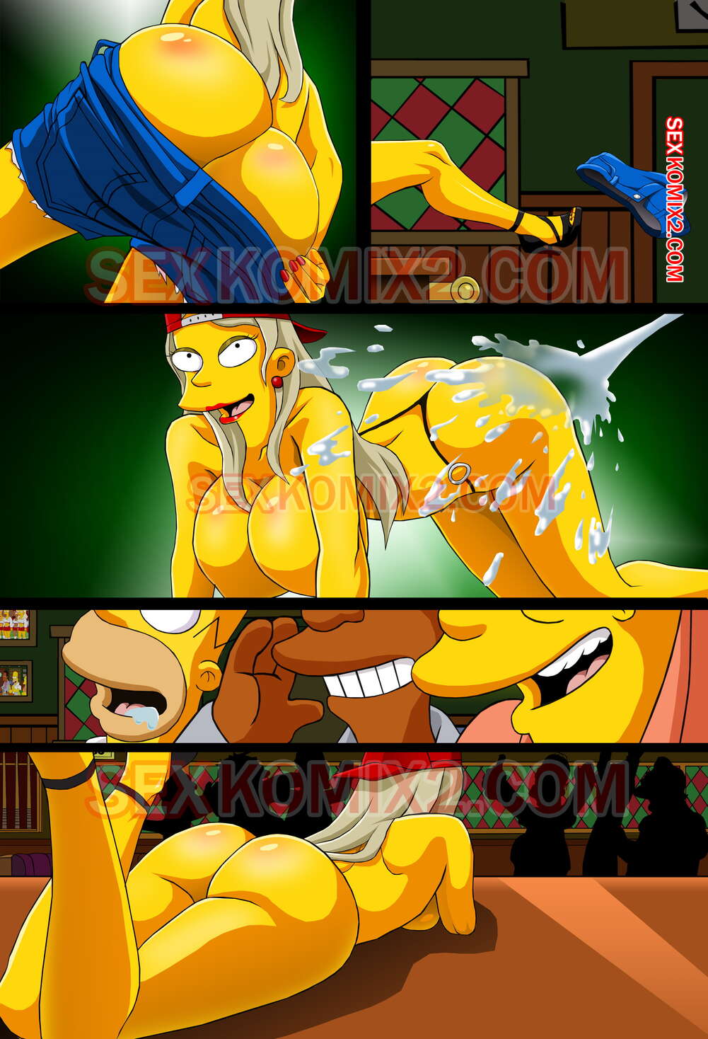 Симпсоны. Приключения Анастасии. Встречай меня Спрингфилд. by sexkomix2.com. page 8 full