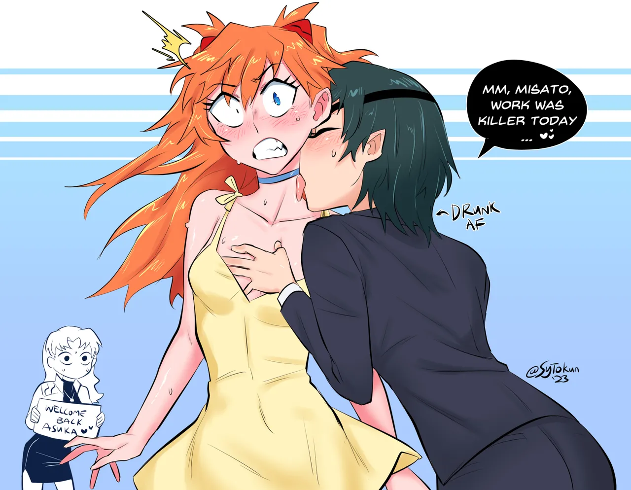 Misato x Himeno page 5 full