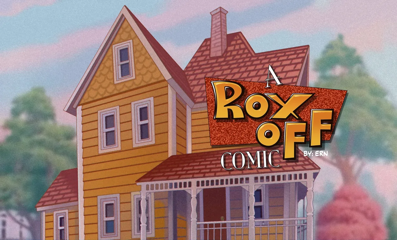 A Rox Off Comic page 1 full