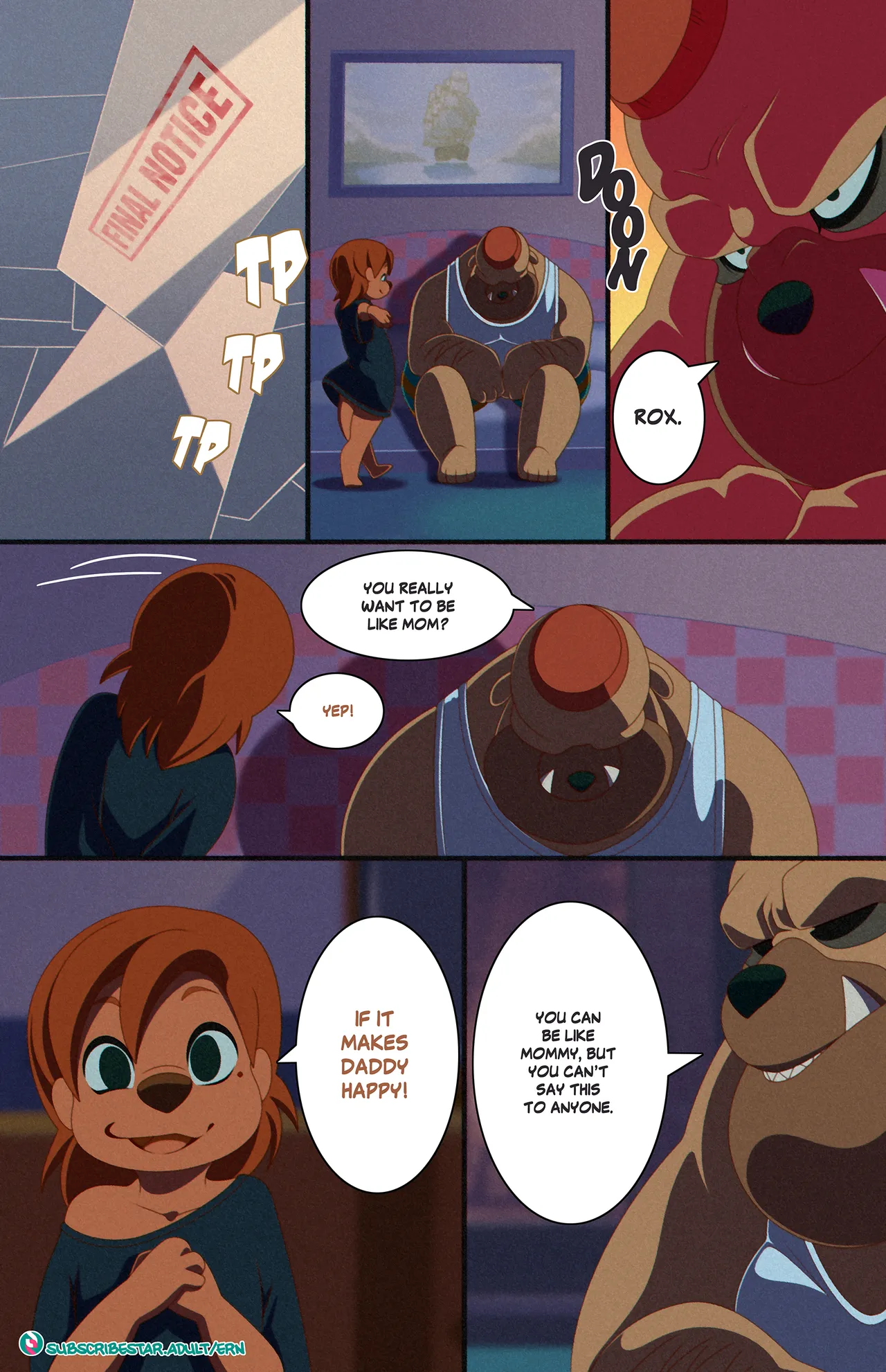 A Rox Off Comic page 10 full