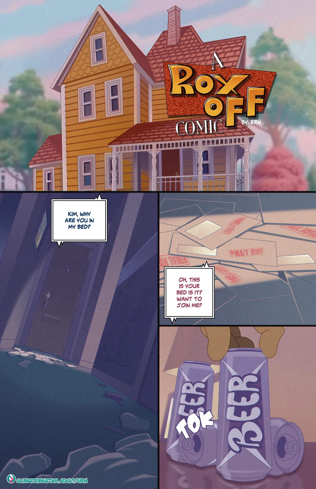 A Rox Off Comic page 2 full